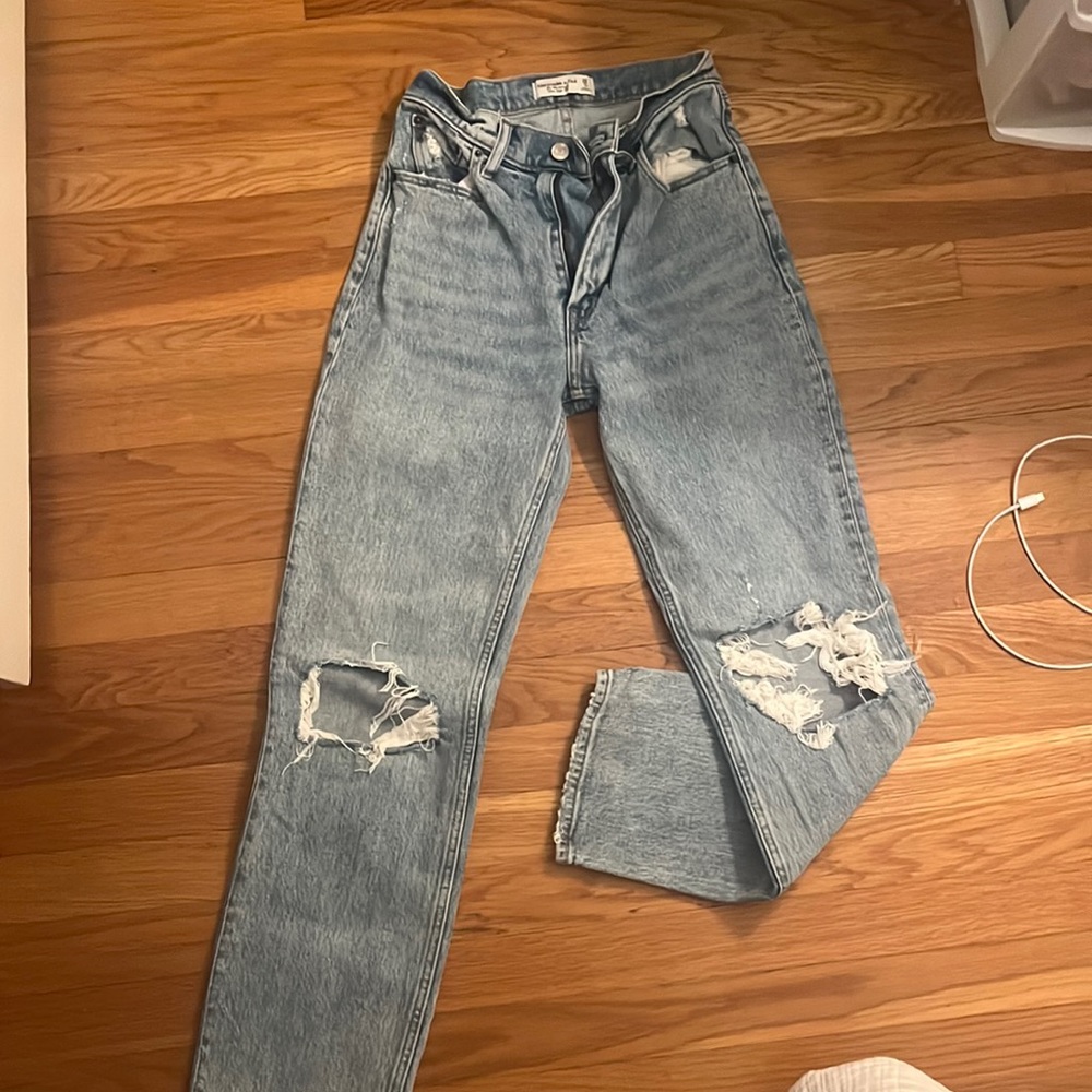 Abercrombie and fitch 90s straight